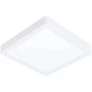 Loops - Wall / Ceiling Light White 210mm Square Surface Mounted 16.5W LED 3000K