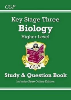 Ks3 Biology Study and Question Book with Online Edition - Higher Hardback