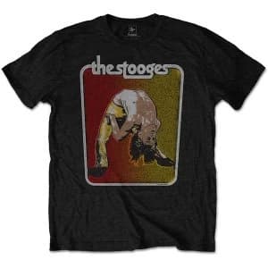 Iggy & The Stooges - Iggy Bent Double Mens X-Large T-Shirt - Black