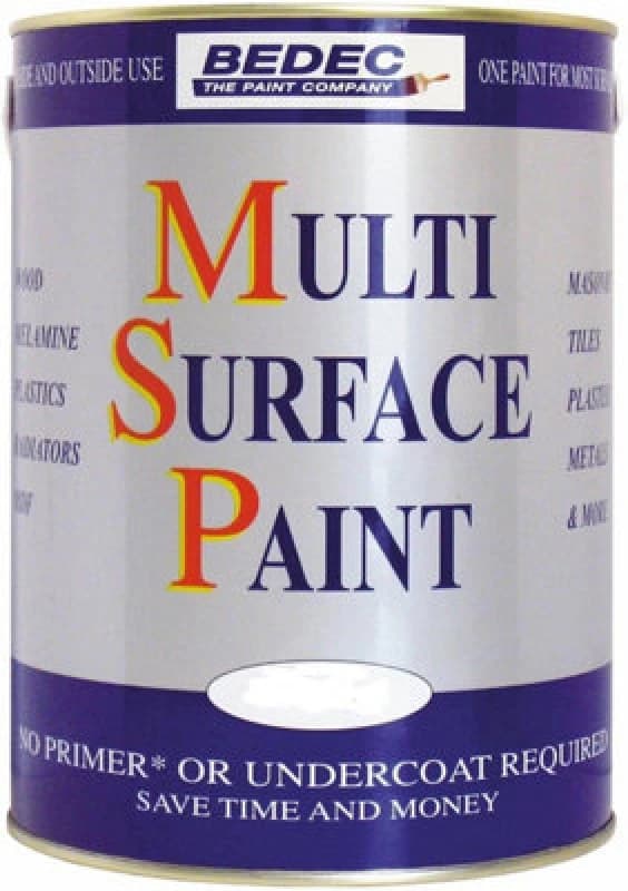 Bedec Soft Matt Multi Surface Paint,750ml Magnolia