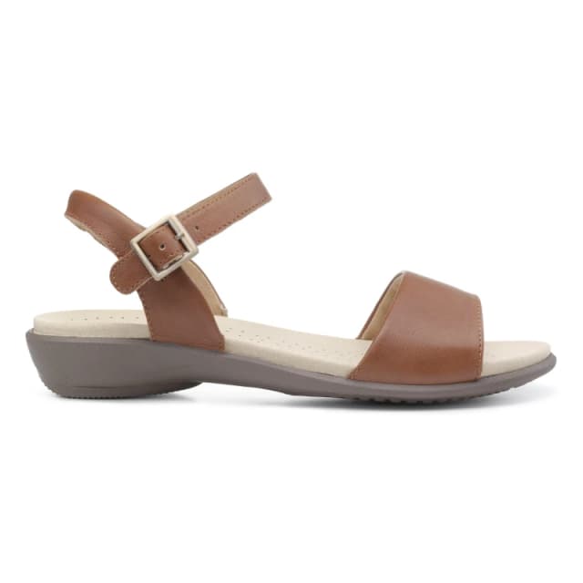 Hotter Womens Wide Fit 'Tropic' Sandals in Tan Size: 3 Tan Female 3