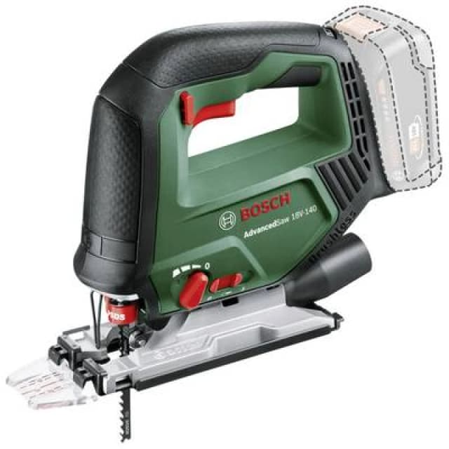 Bosch Home and Garden Bosch Home and Garden AdvancedSaw 18V-140 Cordless jigsaw 0603013000 18 V 0603013000