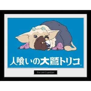 The Last Guardian Illustration Framed Collector Print
