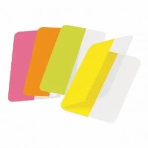 Twin Index Tabs Self Adhesive 40mm Asstd