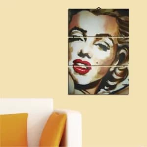 B20 Multicolor Decorative MDF Painting (3 Pieces)