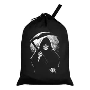 Grindstore Reaper Moon Santa Sack (One Size) (Black/White)