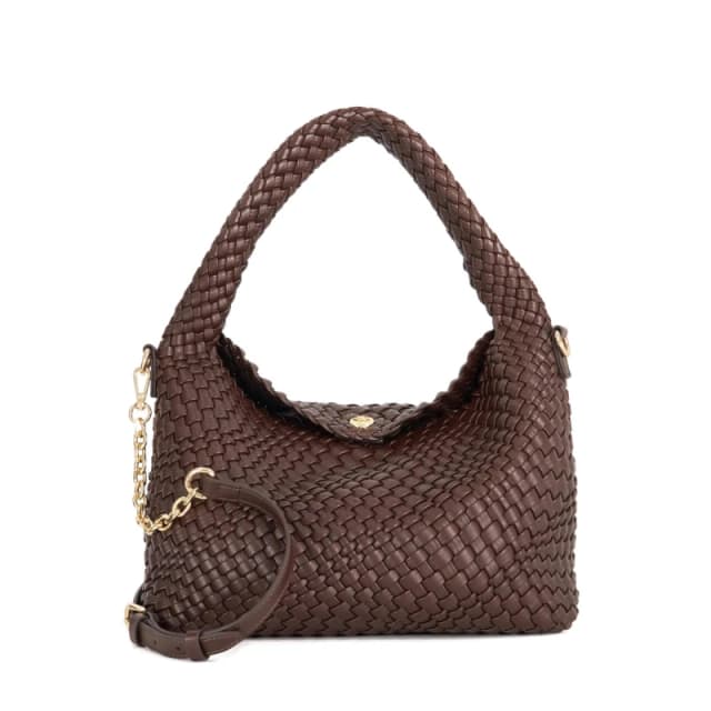 Dune London Womens Shoulder Bag Chocolate female One Size