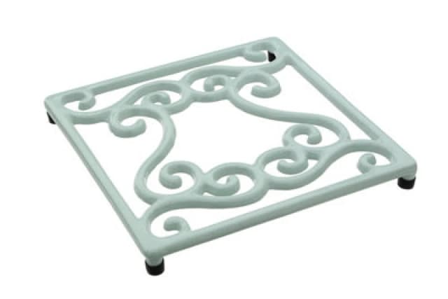 Premier Housewares Traditional DesignCast Iron Trivet Blue
