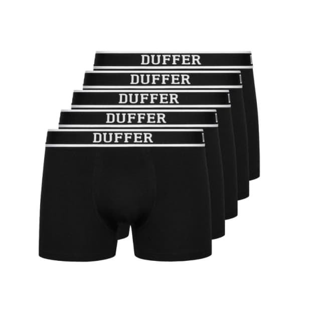 Duffer Mens Boxers Black male Large