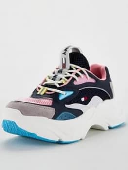 Tommy Jeans Chunky Fashion Trainer - Navy