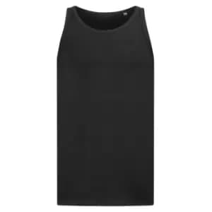 Stedman Mens Classic Fitted Tank Top (M) (Black Opal)
