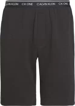 Calvin Klein Lightweight Sleep Shorts In Black - Size L