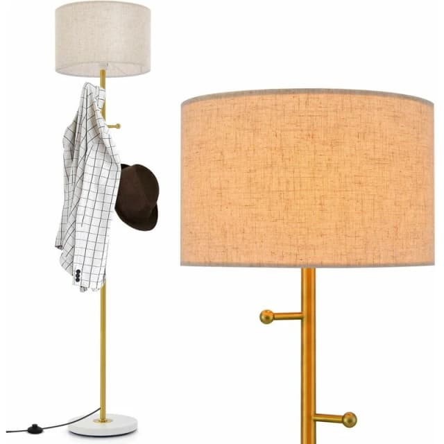 COSTWAY L-Shaped Gaming Desk Small Computer Desk w/ Monitor Shelf & Outlets Pink