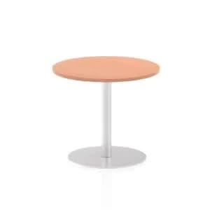 Italia Poseur Table Round 600 Top 725 High Beech