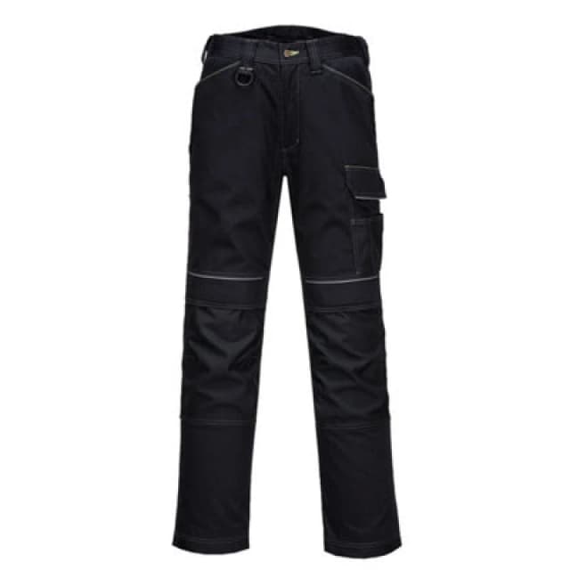 Portwest PW3 Mens Urban Work Trousers T601BKS30 Colour: Black