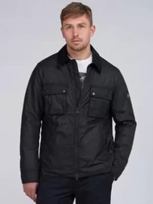 Barbour International Accelerator Baffins Wax, Black Size M Men