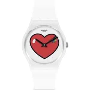 Ladies Swatch Love O'Clock Valentines Watch GW718