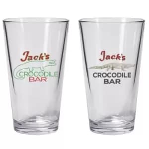 American Gods Jacks Crocodile Bar Pint Glass Set