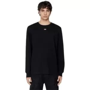 Diesel Long Sleeve T-Shirt Mens - Black