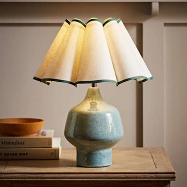 Jamie Green Ceramic Table Lamp