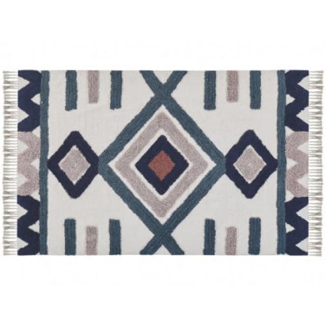 Beliani Rug Kozlu Multicolour 160 X 230 Cm Cotton