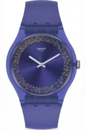 Swatch Purple Rings Watch SUOV106