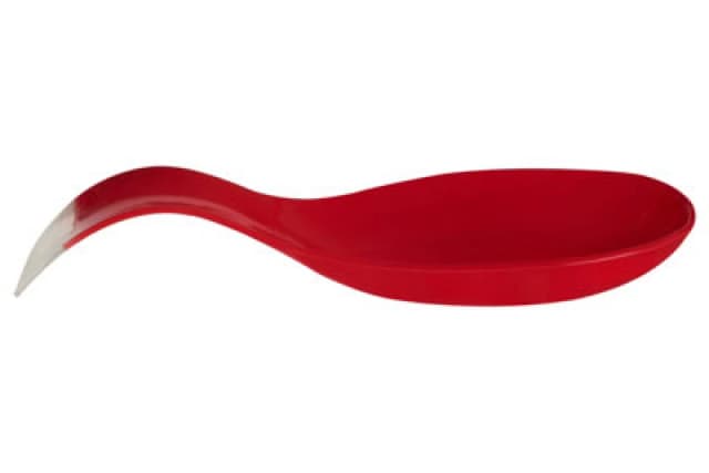 Premier Housewares Smooth Enamel Spoon Rest Red