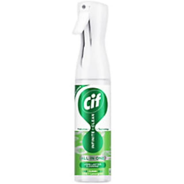 Cif Infinite Clean All In One Cleaner Spray Lime & Lemongrass 250ml X 6 Pack 64837191-6
