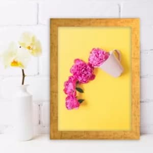 AC644686126 Multicolor Decorative Framed MDF Painting