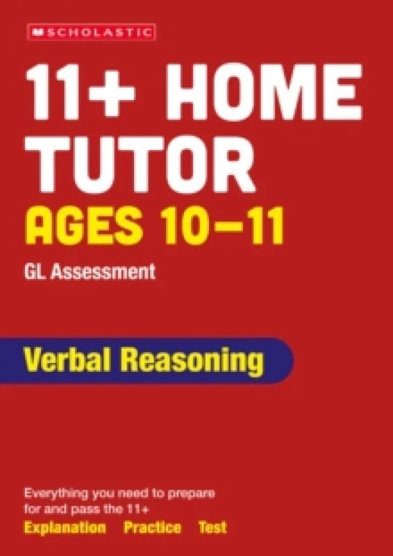 11+ GL Assessment Verbal Reasoning Home Tutor Ages 10-11 Paperback / softback