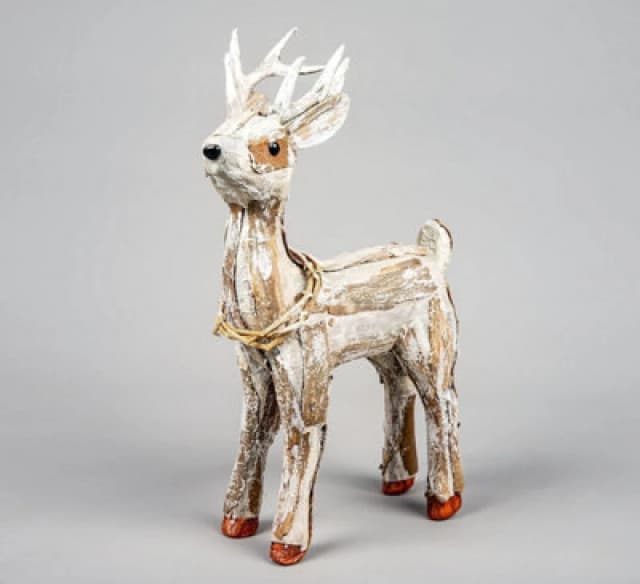 Shatchi Deer-36cm - Decorative Free Standing Figurine Gold