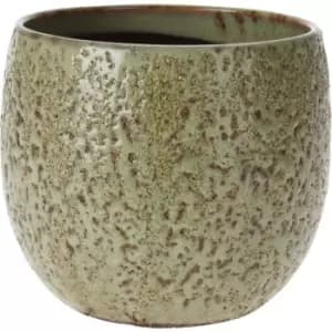 Pro-Gardens Green Cmc Flower Pot33 - Green