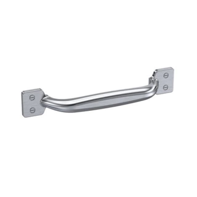 Balterley Strap Handle 126mm 96mm Centres Brushed Nickel Silver
