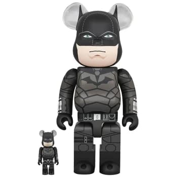 Medicom The Batman 100% & 400% Be@rbrick 2-Pack - Batman