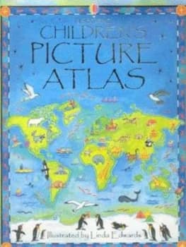 Usborne Childrens Picture Atlas by Linda Edwards Hardback
