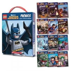 Lego Dc Super Heroes Phonics Box Set by Quinlan B Lee Hardback