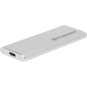 Transcend ESD240C 120 GB External SSD hard drive USB-C Silver TS120GESD240C