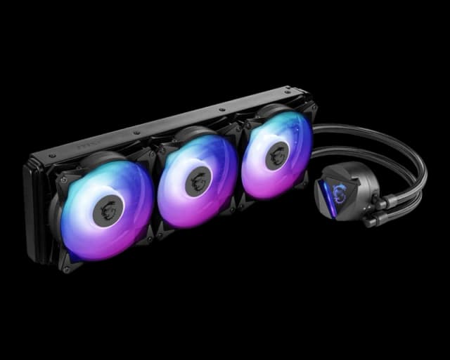 MSI MAG CoreLiquid 360R V2 ARGB Performance Intel AMD Liquid AIO CPU Cooler - 360mm
