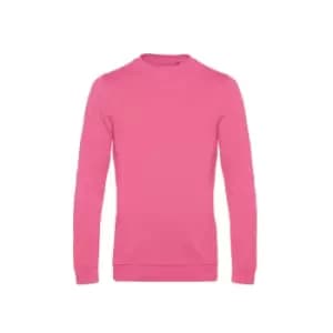 B&C Mens Set In Sweatshirt (M) (Pink Fizz)