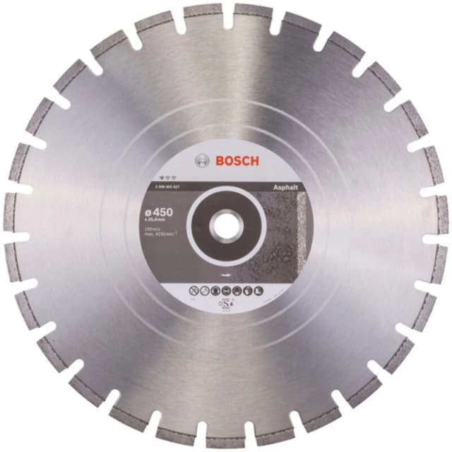 Bosch Standard Diamond Disc for Asphalt 2608602627 Diameter: 450mm