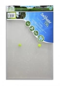 Snopake Bio Polyfile Wallet File A4 Clear PK5