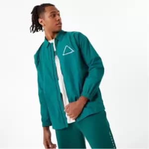 Slazenger ft. Aitch Zip Front Shirt Mens - Green