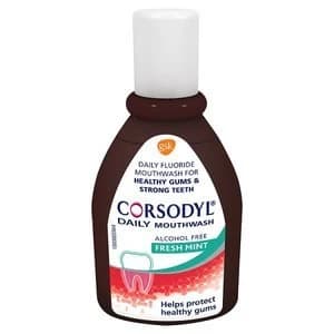 Corsodyl Daily Fresh Mint Gum Care Mouthwash 500ml