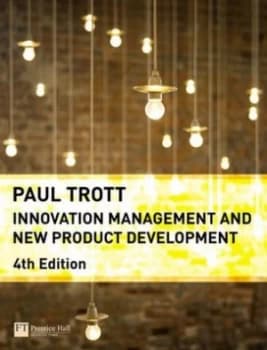 Innovation Management and New Product Development by Paul Trott Paperback
