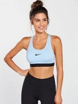 Nike Training Classic Padded Bra Blue Size L Women