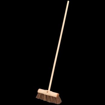 Sealey Stiff Bristle Broom 13"