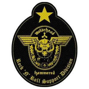 Motorhead - Support Division Cut-Out Standard Patch