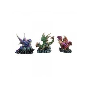 Dragon Rock Protectors Statues