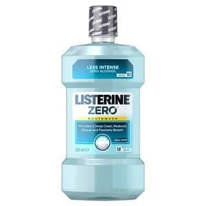Listerine Zero Mild Mint Mouthwash 500ml