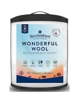 Slumberdown Wonderful Wool Mediumweight Duvet